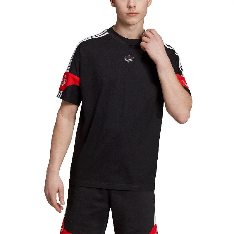 Smart Wear Adidas Men's Originals Colorblocked Soccer T-Shirt Black Size XX-Large