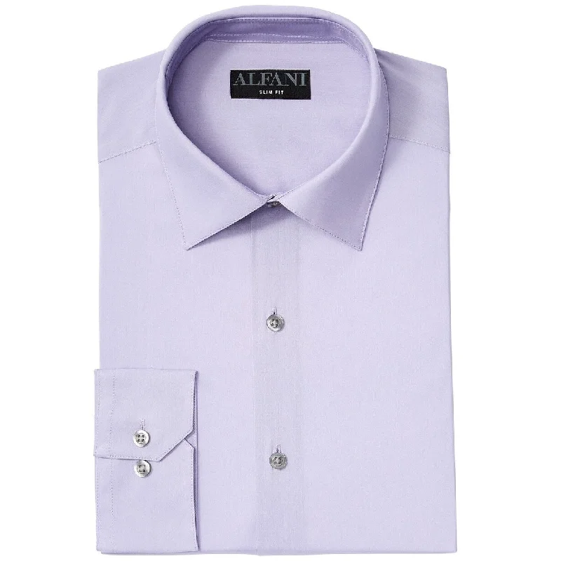 Premium Clothing Alfani Men's Stretch Easy-Care Solid Dress Shirt Lilac Size 14x32-33 Premium Clothing Alfani Men's Stretch Easy-Care Solid Dress Shirt Lilac Size 14x32-33