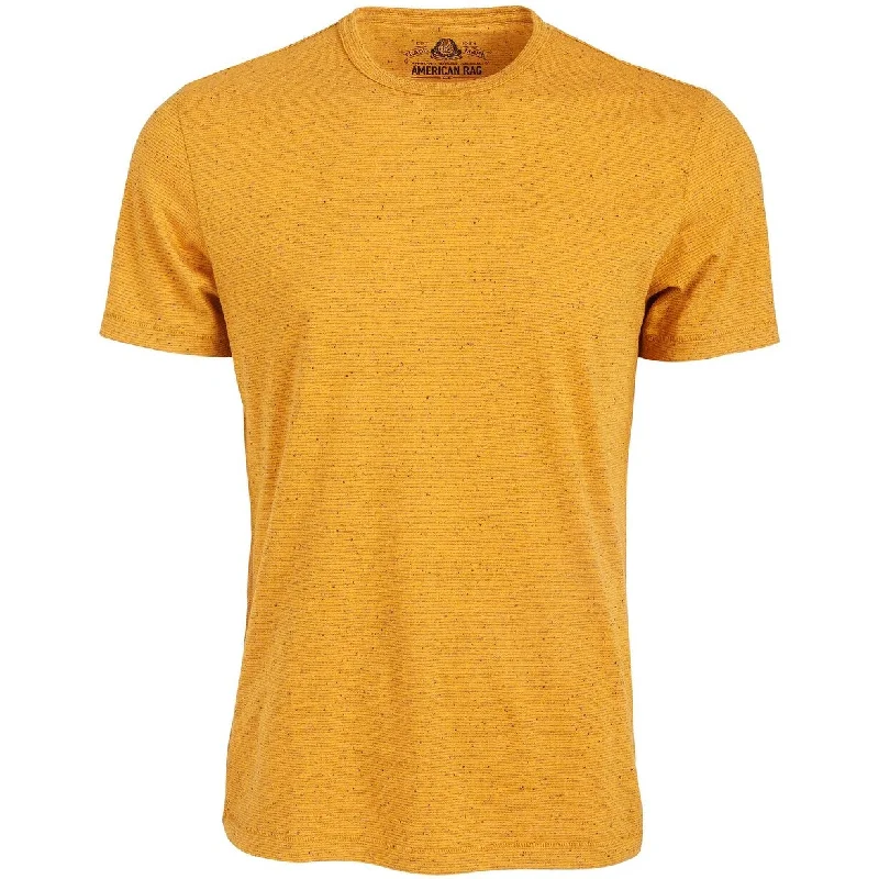Relaxed Fit Clothing American Rag Men's True Feeder Stripe T-Shirt Yellow Size Medium Relaxed Fit Clothing American Rag Men's True Feeder Stripe T-Shirt Yellow Size Medium