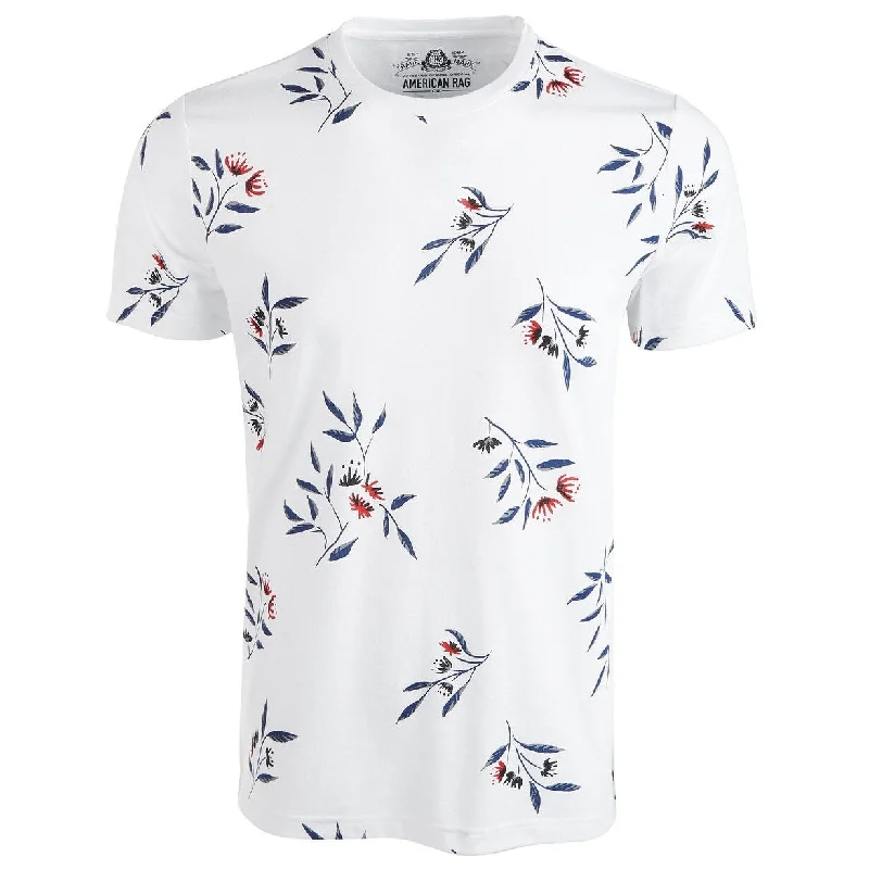Fresh Outfit American Rag Men's Wall Floral Graphic T-Shirt White Size Extra Large - X-Large Fresh Outfit American Rag Men's Wall Floral Graphic T-Shirt White Size Extra Large - X-Large