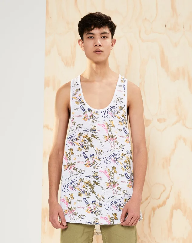 Timeless Wardrobe BALRAN MENS VEST | WHITE
