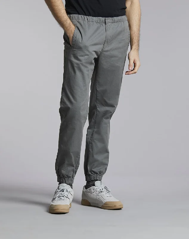 Summer Trends CAVEN CUFFED MENS TROUSERS | GREY