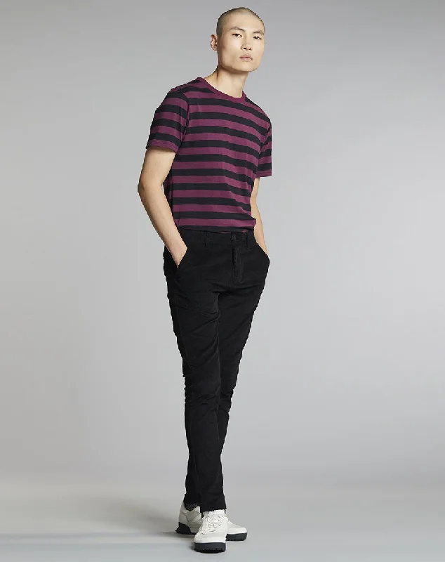 Trendy Look CINCINNATI CORD MENS TROUSERS | BLACK