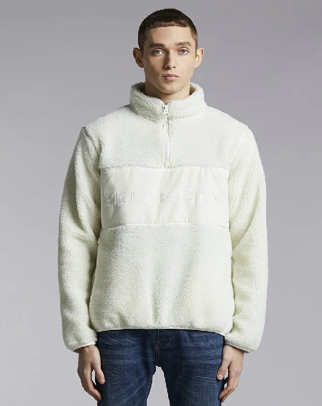 Minimalist Pieces GIFFORD OVERHEAD MENS SWEATER | ECRU