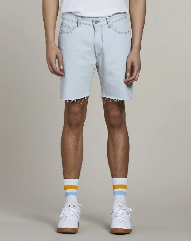 Fresh Outfit HOOKY DENIM MENS SHORTS | BLEACH WASH