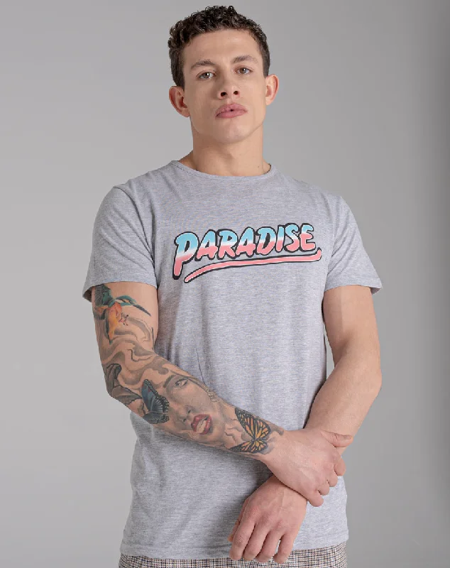 Fashion Jeans PARADINE MENS T-SHIRT | GREY
