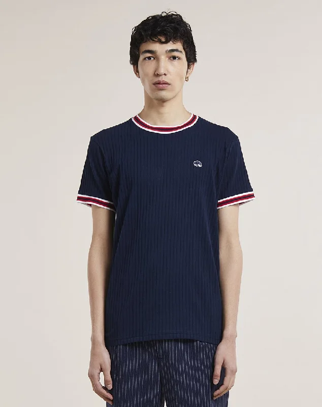 Casual Attire TELORE MENS T-SHIRT | NAVY