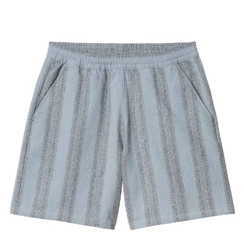Street Style Carhartt WIP Dodson Stripe Short Misty Sky