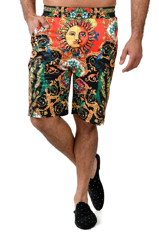 Casual Shirts Celestial Sun Shorts