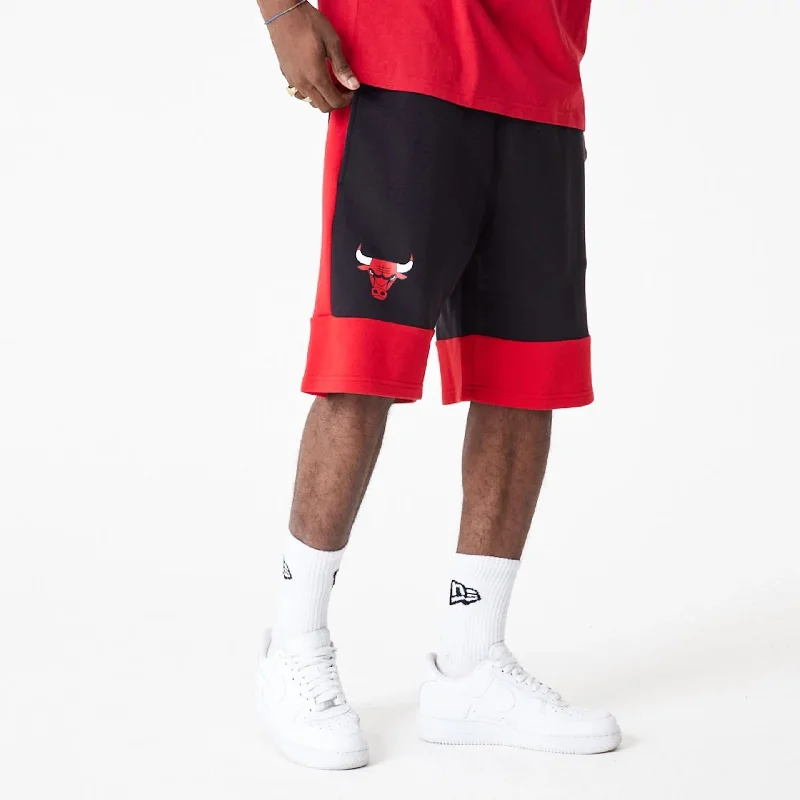 Everyday Look Chicago Bulls NBA Colour Block Black Shorts