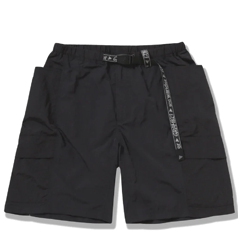 Classic Styles Gramicci x And Wander Patchwork Wind Short Black