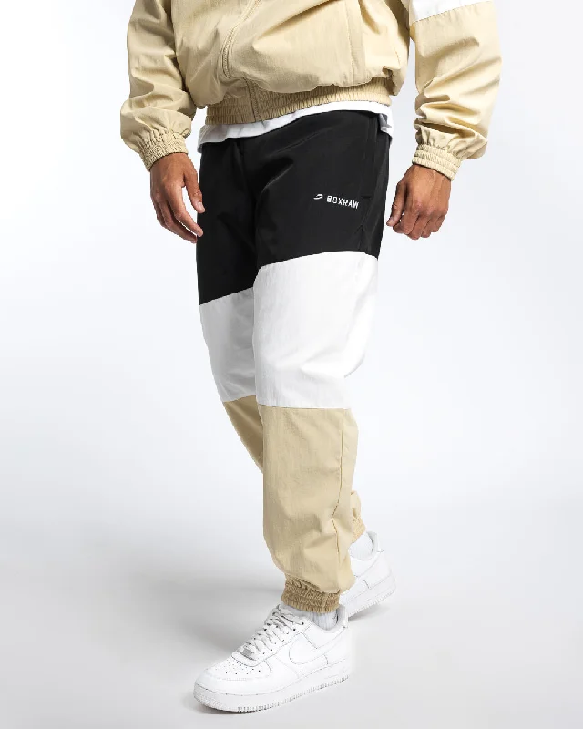 Cool Jackets Harvey Bottoms - Black/White/Beige