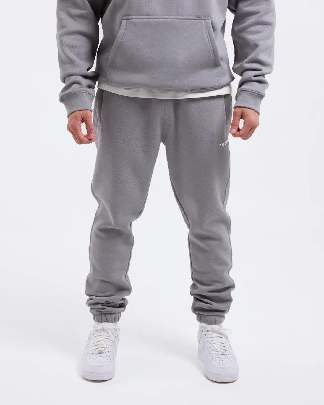 Casual Trousers Johnson Bottoms - Grey