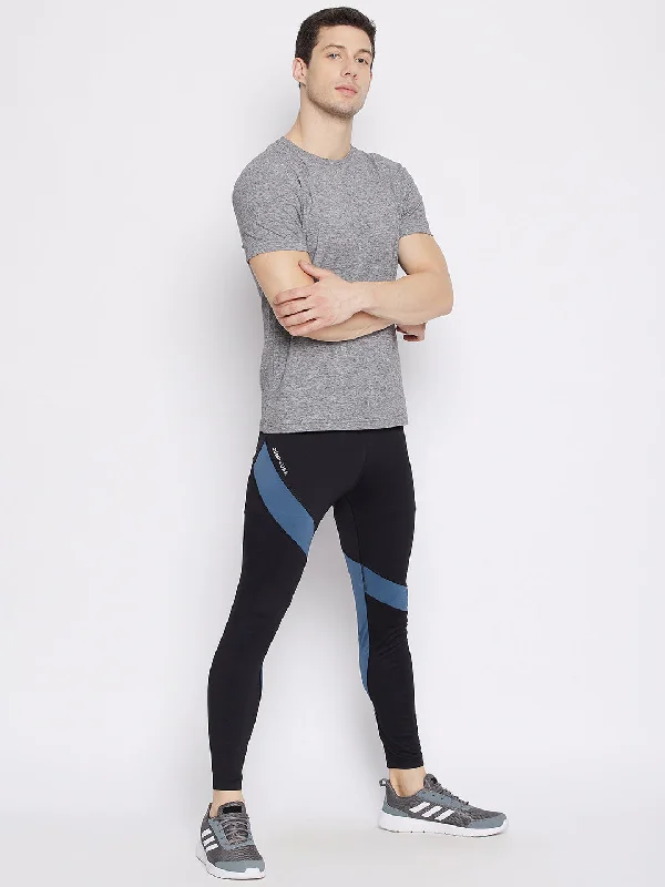 Casual Fits JUMP USA Men Black Active Wear Tights