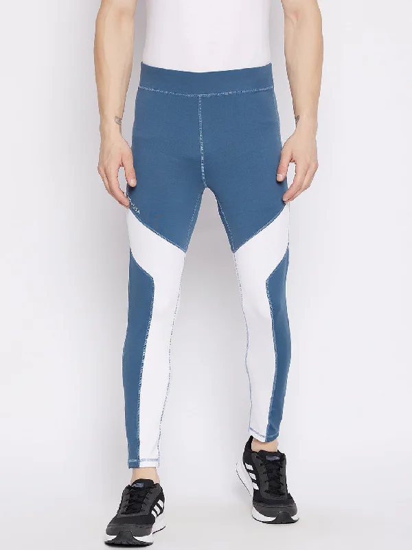 Designer Pieces JUMP USA Men Blue Active Wear Tights