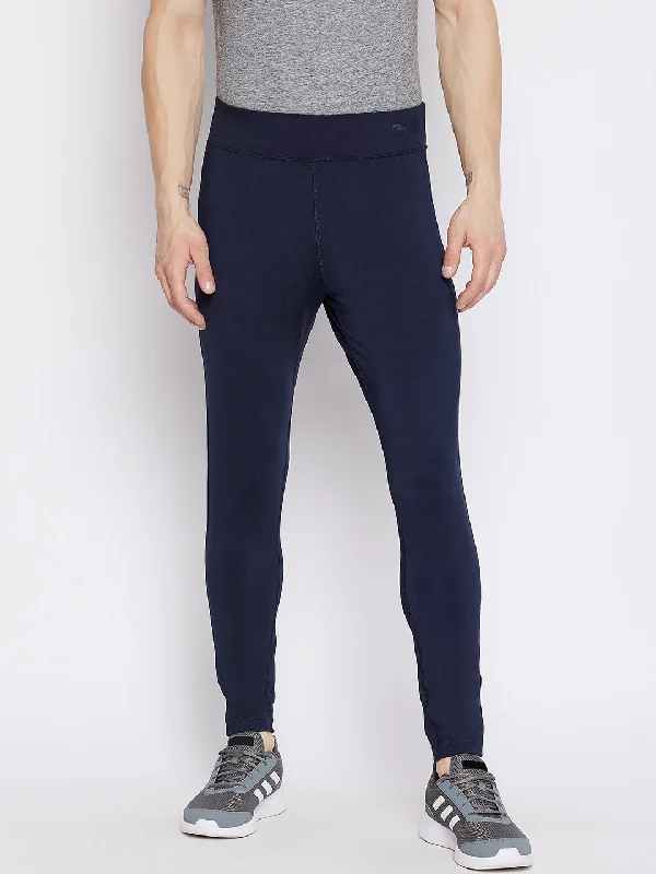 Layered Outfits JUMP USA Men Blue Active Wear Tights