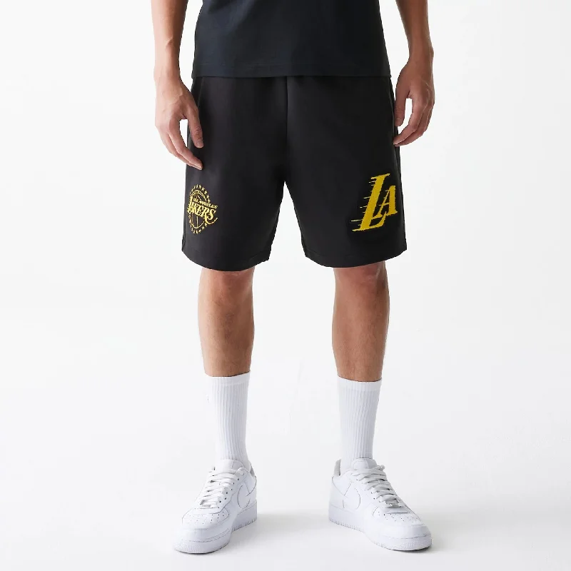 Modern Outfit LA Lakers NBA City Edition Black Shorts