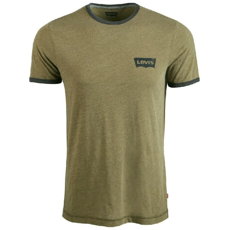Relaxed Looks Levi's Men's Logo Graphic T-Shirt Dark Olive Size Extra Large - X-Large Relaxed Looks Levi's Men's Logo Graphic T-Shirt Dark Olive Size Extra Large - X-Large