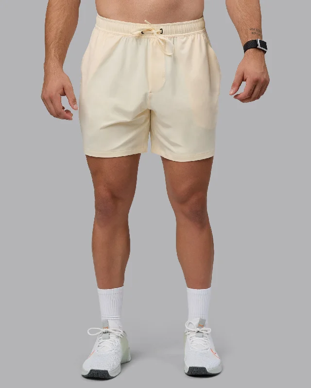 Simple Styles Mens Restore 6" CloudFLX Shorts - Ivory