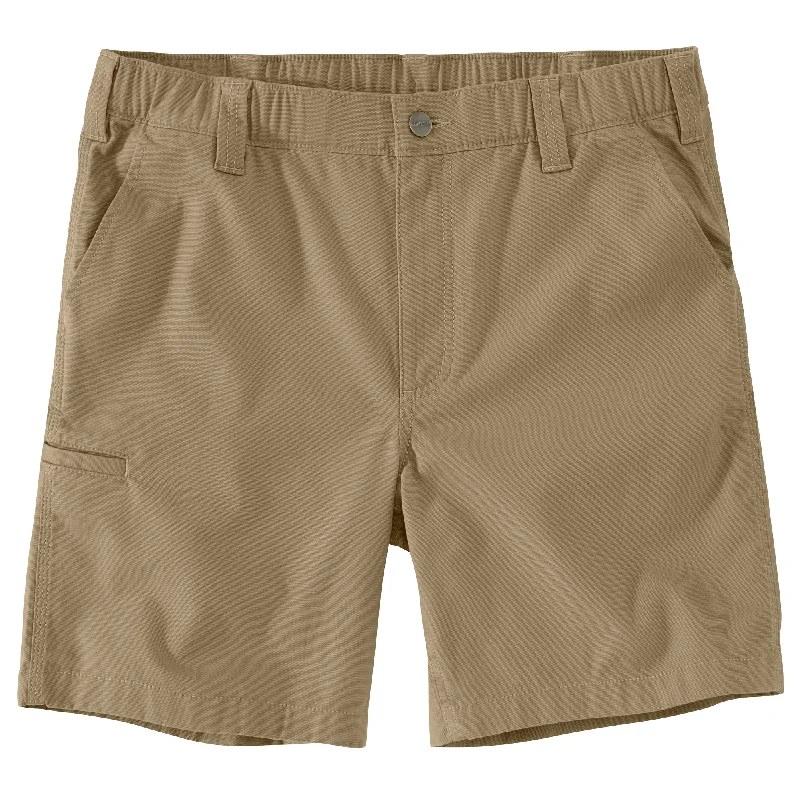 Smart Wear Men's Rugged Flex Relaxed Fit Canvas Work Short - (8")