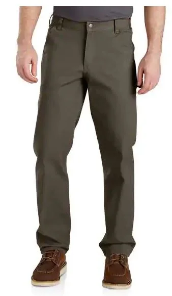 Easygoing Wardrobe Men's Rugged Flex Relaxed Fit Duck Utility Work Pant