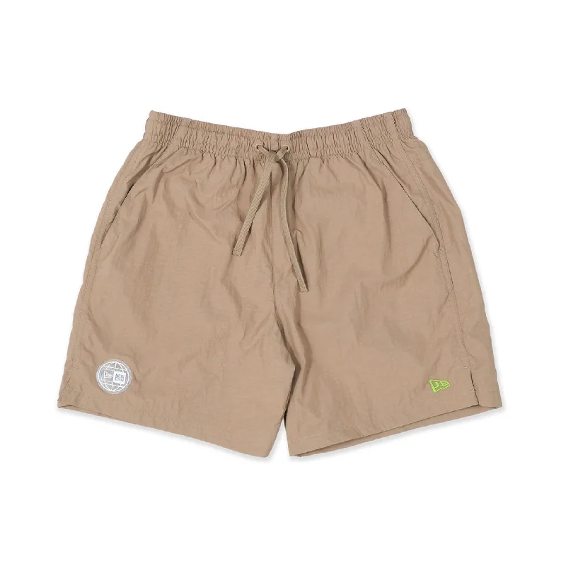 Comfy Pants New Era Earth Day Beige Shorts
