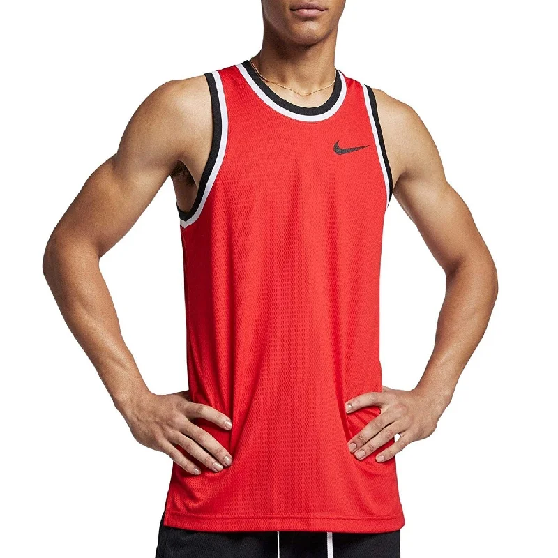 Fashion Jacket Nike Men's Dri-Fit Mesh Basketball Jersey Pink Size Medium