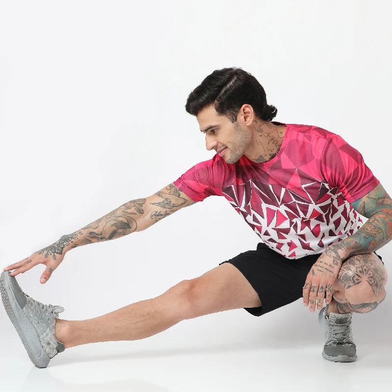 Relaxed Jackets Regular Fit Printed T-Shirt