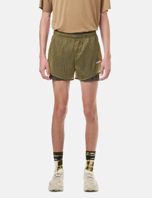 Formal Wear Satisfy Rippy 3 Trail Shorts - Seed Green