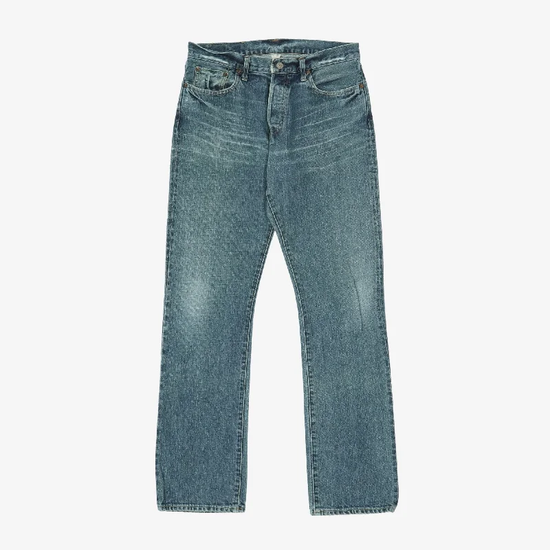 Casual Jackets Slim Narrow Selvedge Denim