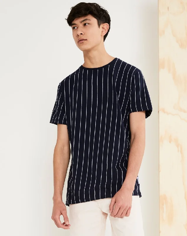 Relaxed Fit TRUNDLE MENS T-SHIRT | NAVY