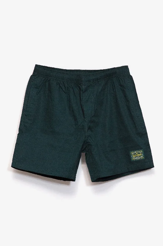 Comfy Pants Verde Pro Label 17" Beach Shorts - Pine Green