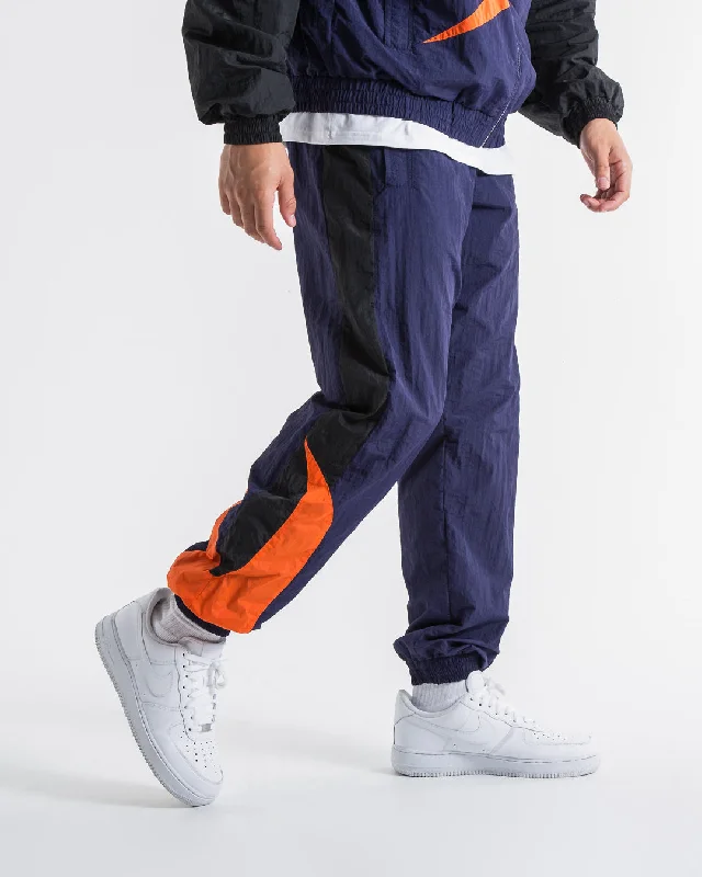 Athletic Outfits Walker Track Bottoms - Black/Navy/Orange