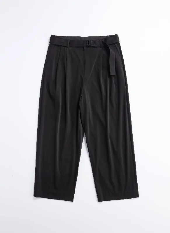 Fashion Bottoms Wonder Shape (Move) Pleated Straight Wide Pants