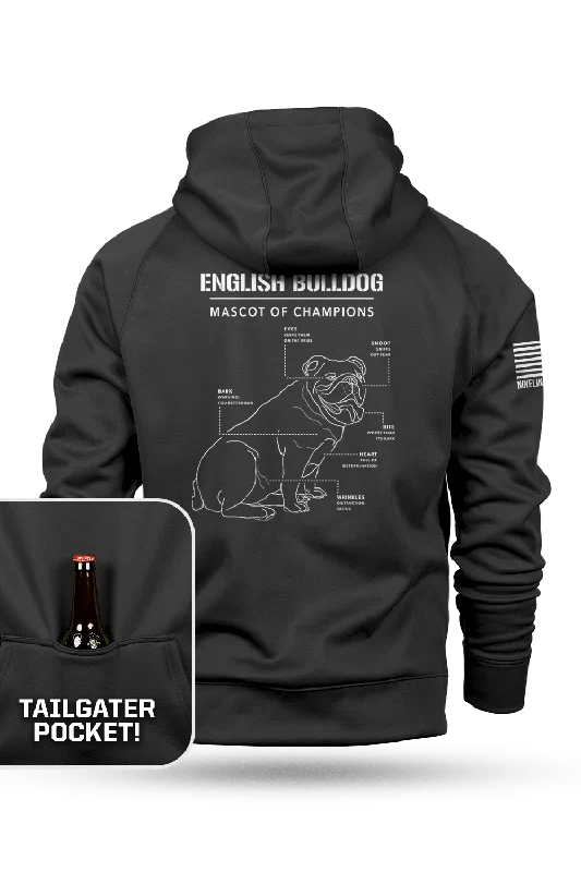 Relaxed T-shirts GA Tailgater Hoodie - Raglan Tailgater Hoodie