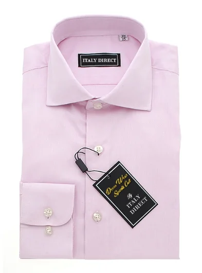 Smart Wear Baby Pink Sport Fit Dress Shirt