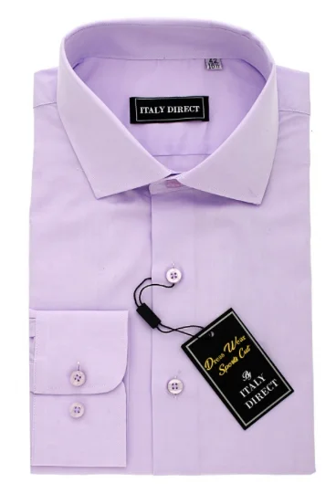 Lightweight Tops Lavender Sport Fit Dress Shirt