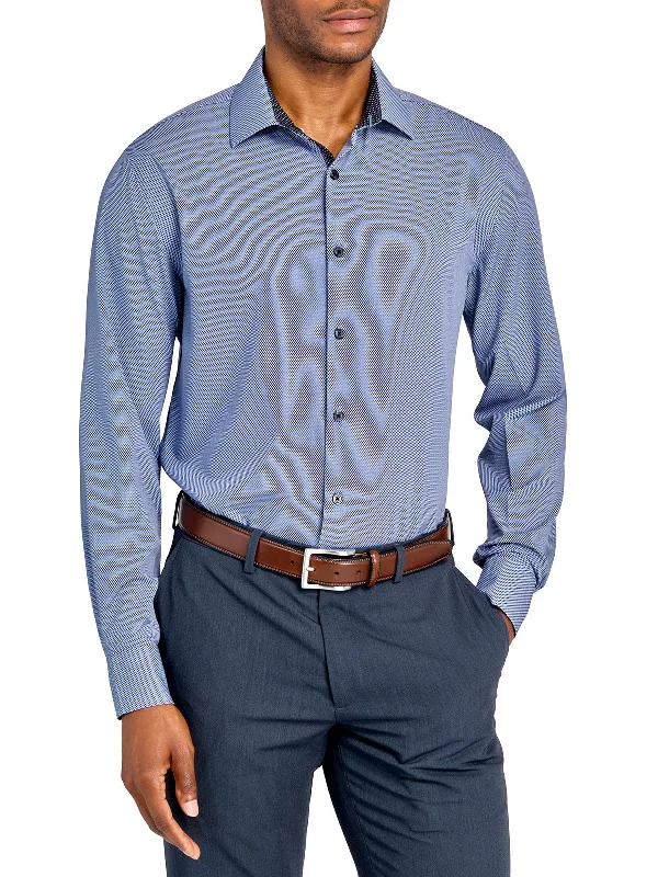 Everyday Apparel Micro Diamond Performance Dress Shirt