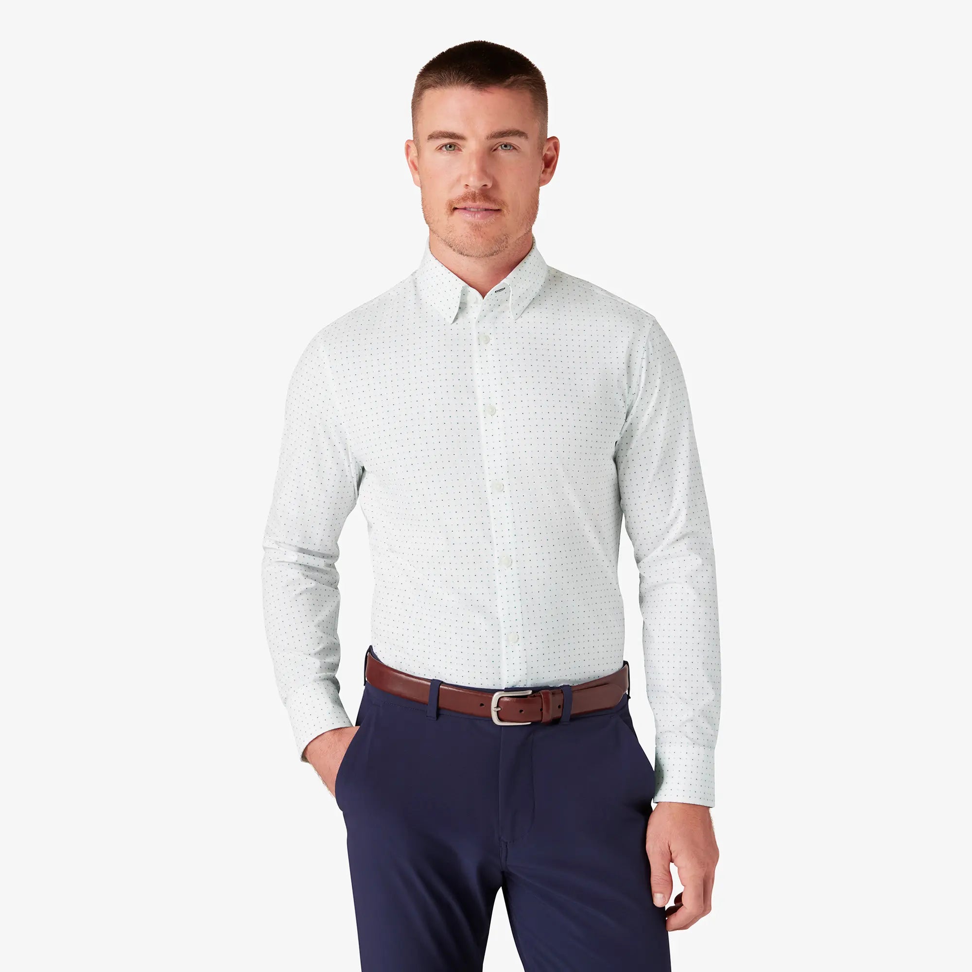 Cool Jackets Mizzen & Main Leeward Dress Shirt - Trim Fit