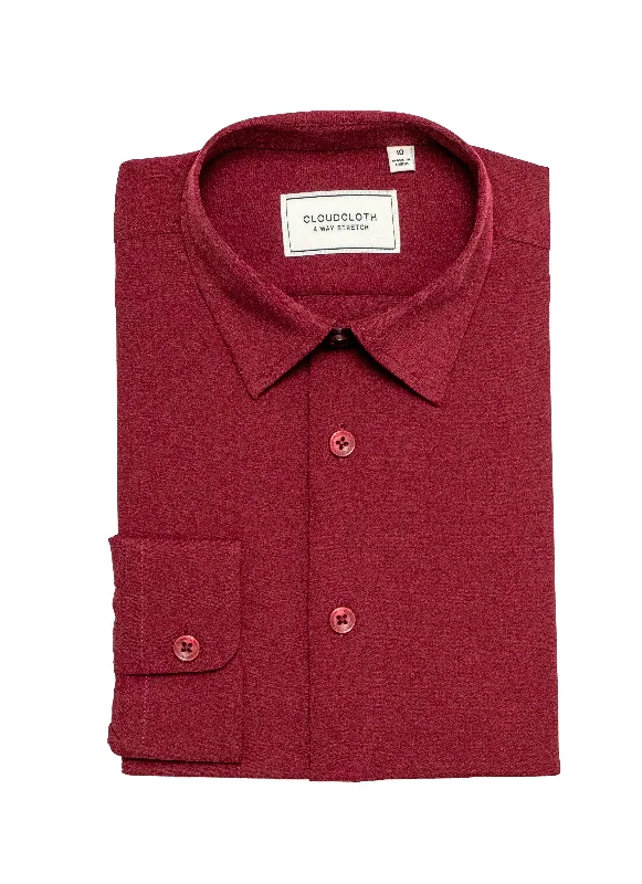 Minimalist Pieces MSH9801 Sangria 4Way Stretch Shirt. Available in 17 Colors!