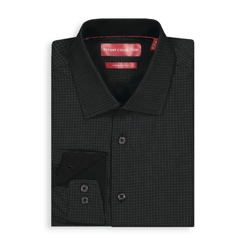 Fall Fashion Black Tonal Recycled Shirt