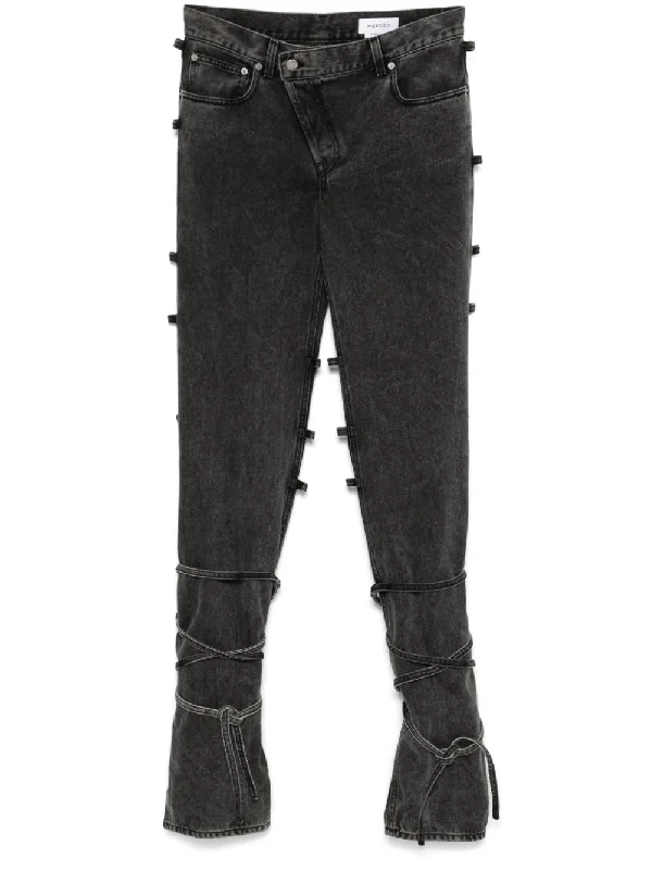 Daily Looks Tied Jeans