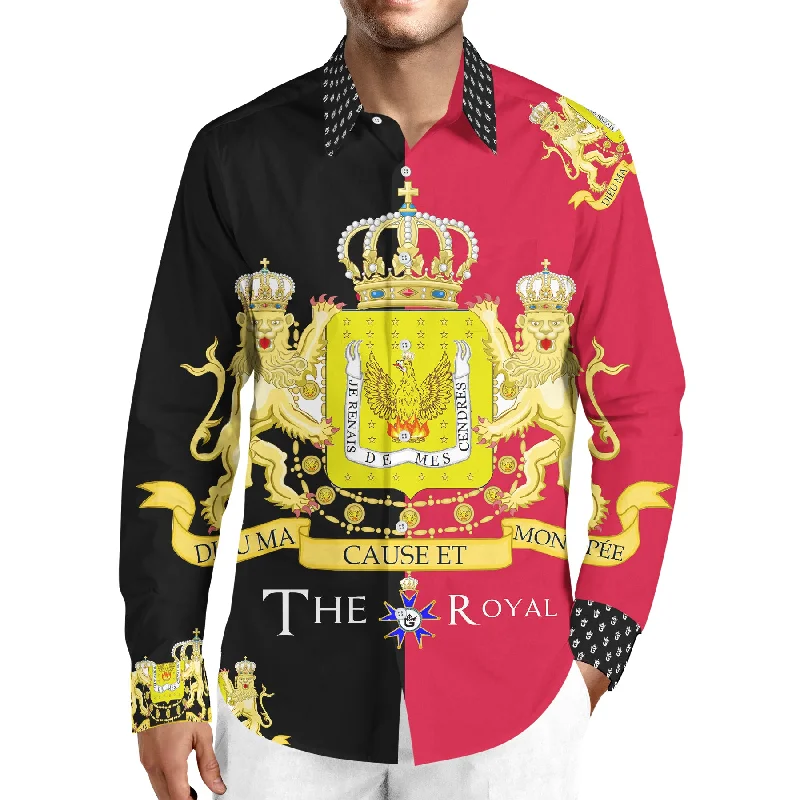 Office Outfits TMMG LUXURY ROYAL KINGDOM OF HAITI DRESS SHIRT