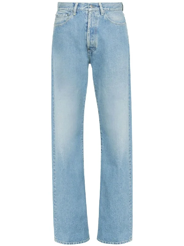 Comfort Jackets Turn-Up Straight-Leg Jeans