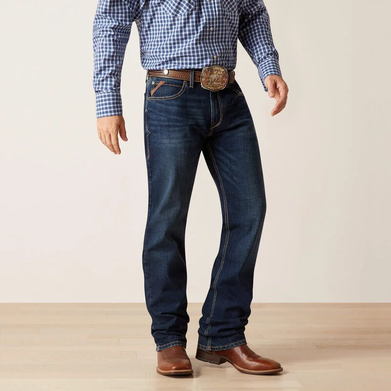 Stylish Casuals Ariat Men's M4 Relaxed Dustin Boot Cut Jeans