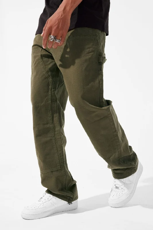 Casual Fits Brian - Craftsman Denim (Army Green)