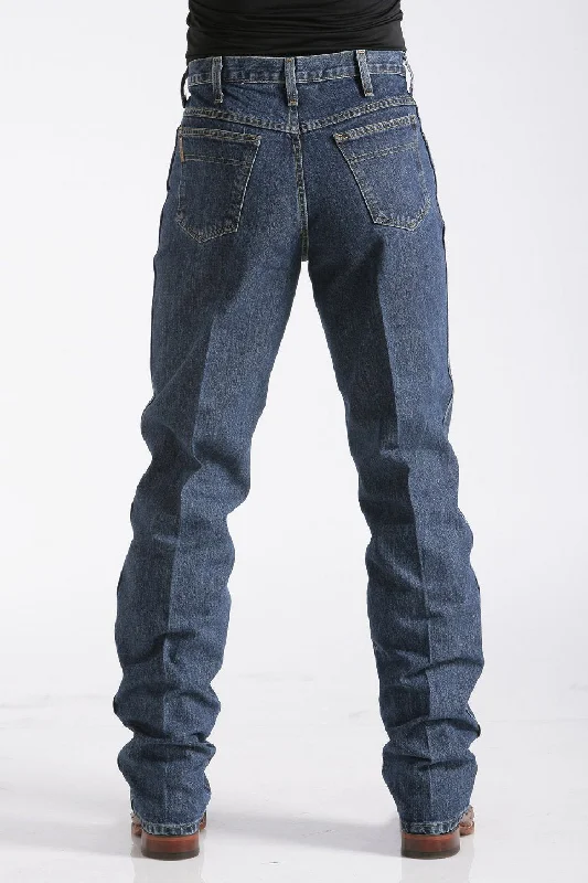 Travel Wear Cinch Men's Green Label Original Fit Jean - Dark Stonewash