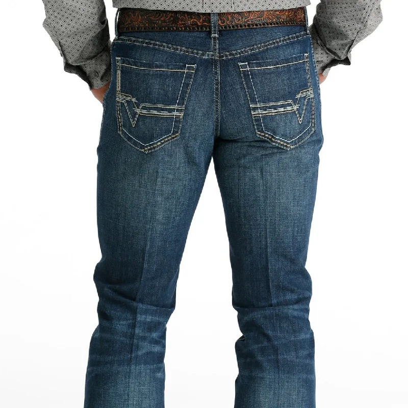 Comfortable Fits Cinch Men's Ian Slim Fit Jean in Rinse Wash