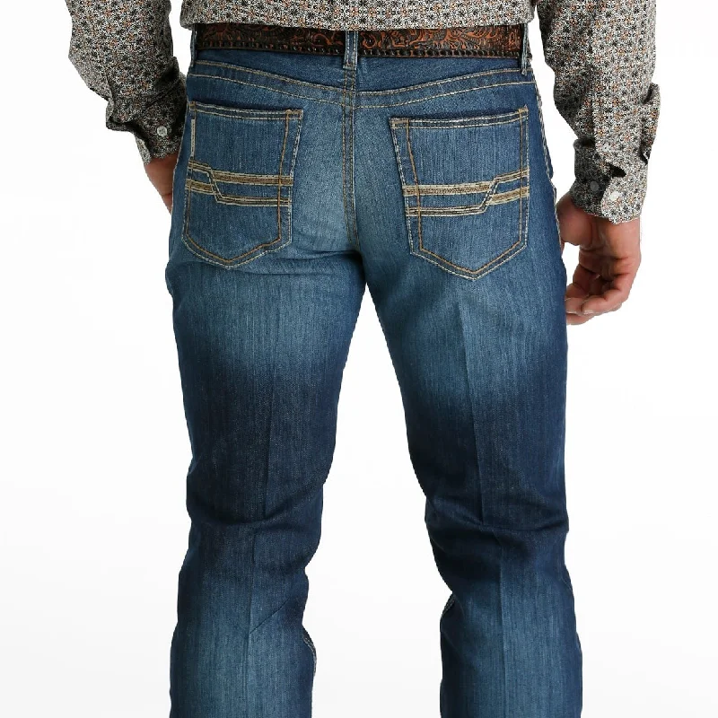 Layered Styles Cinch Men's Ian Slim Fit Jean in Rinse