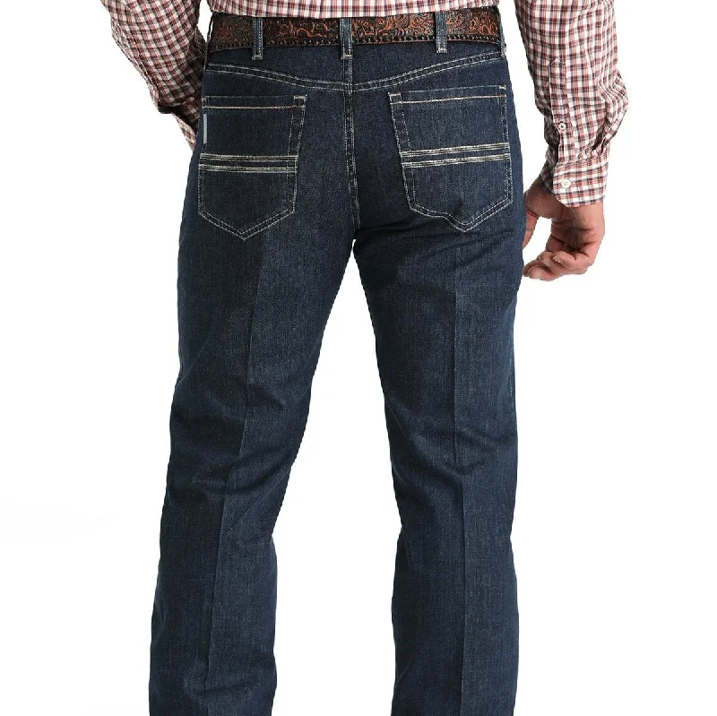 Relaxed T-shirts Cinch Men's Silver Label Slim Fit Straight Leg Jean in Dark Wash